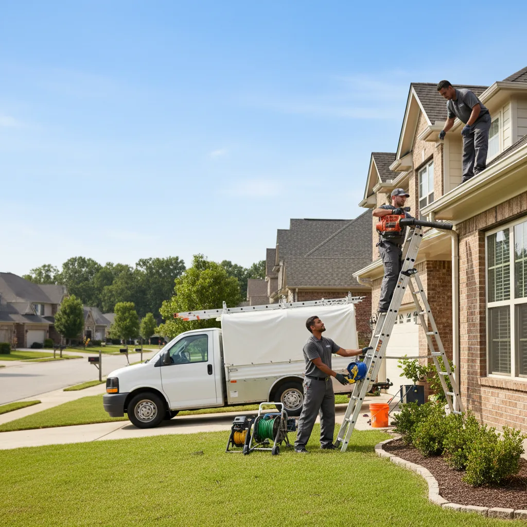 Home Gutter Service in Crowley, TX near me